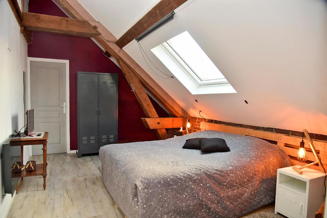 Bed and Breakfast Les Colombines Hombleux Exterior foto